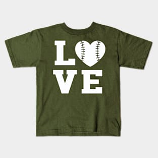 Baseball love Kids T-Shirt